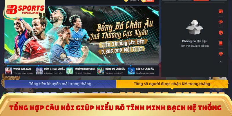 Tổng hợp câu hỏi giúp hiểu rõ tính minh bạch hệ thống